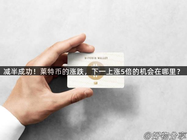 减半成功！莱特币的涨跌，下一上涨5倍的机会在哪里？