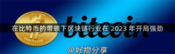 在比特币的带领下区块链行业在 2023 年开局强劲
