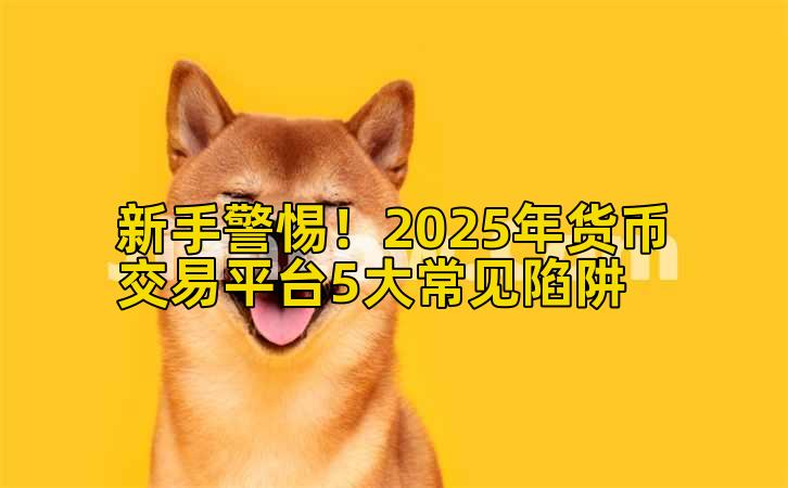 新手警惕！2025年货币交易平台5大常见陷阱
