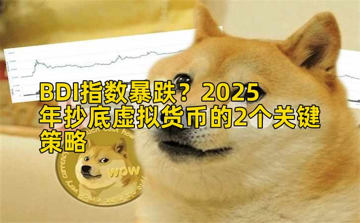 BDI指数暴跌？2025年抄底虚拟货币的2个关键策略