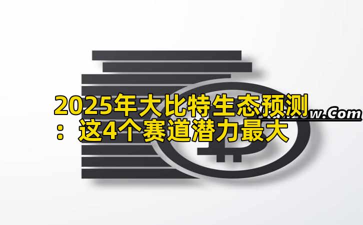 2025年大比特生态预测：这4个赛道潜力最大