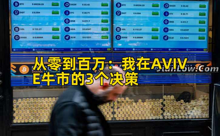 从零到百万：我在AVIVE牛市的3个决策