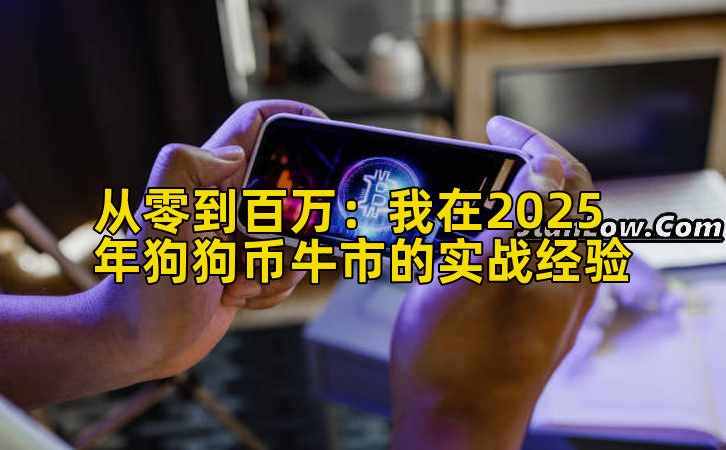 从零到百万：我在2025年狗狗币牛市的实战经验