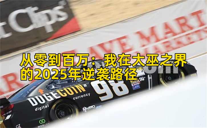 从零到百万:我在大巫之界的2025年逆袭路径