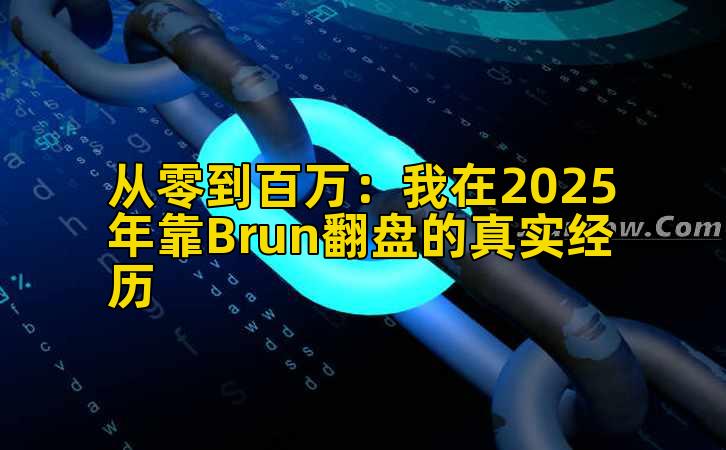 2026年行情分析:我在2025年靠Brun翻盘的真实经历