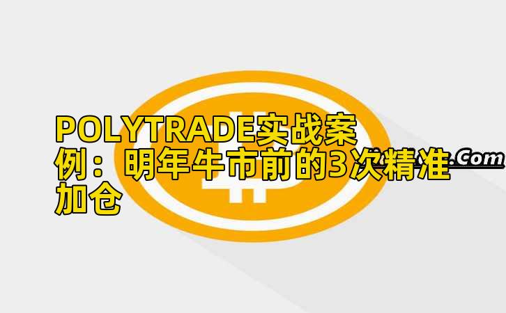 POLYTRADE实战案例：明年牛市前的3次精准加仓