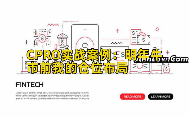 CPRO实战案例：明年牛市前我的仓位布局