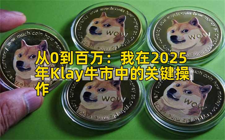 从0到百万：我在2025年Klay牛市中的关键操作