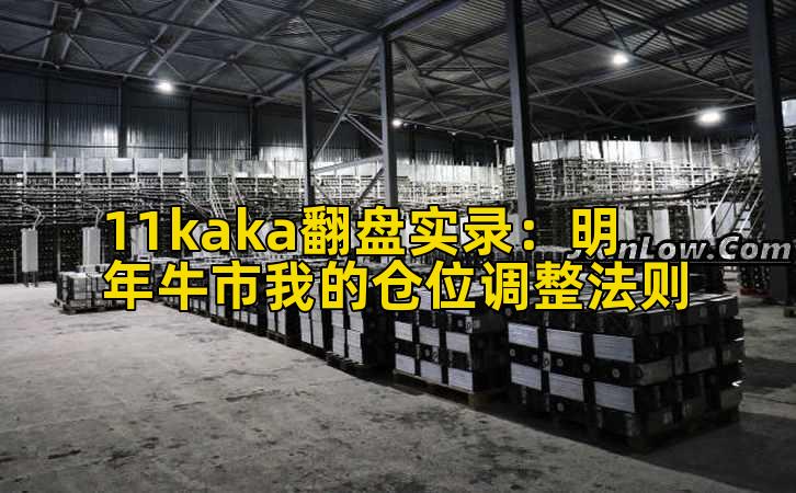 11kaka翻盘实录：明年牛市我的仓位调整法则