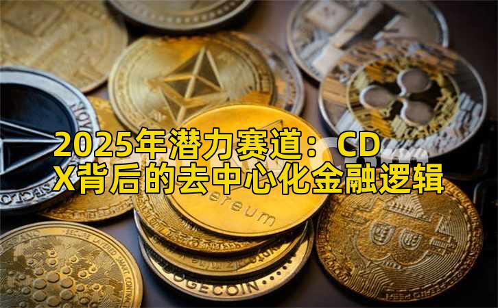 2025年潜力赛道：CDX背后的去中心化金融逻辑