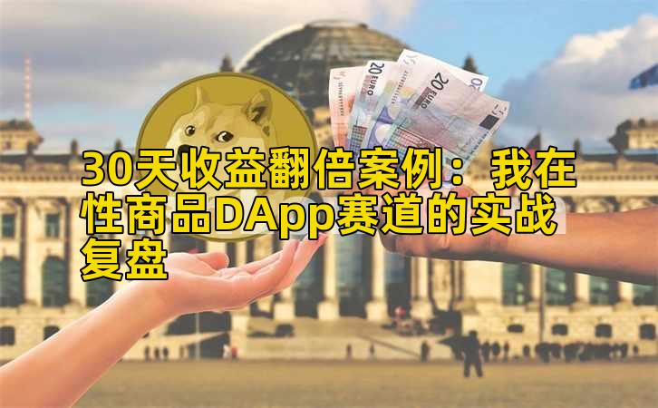 30天收益翻倍案例：我在性商品DApp赛道的实战复盘