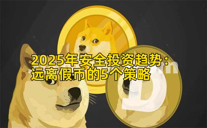 2025年安全投资趋势：远离假币的5个策略