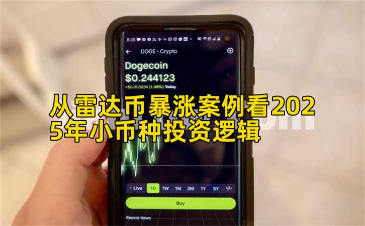 从雷达币暴涨案例看2025年小币种投资逻辑