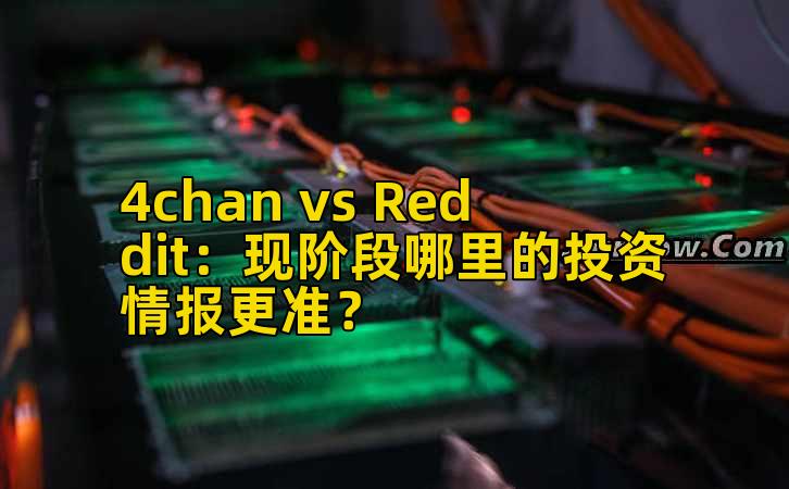 4chan vs Reddit：现阶段哪里的投资情报更准？