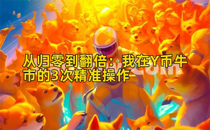 从归零到翻倍：我在Y币牛市的3次精准操作