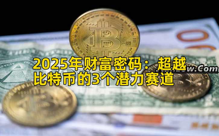2025年财富密码:超越比特币的3个潜力赛道