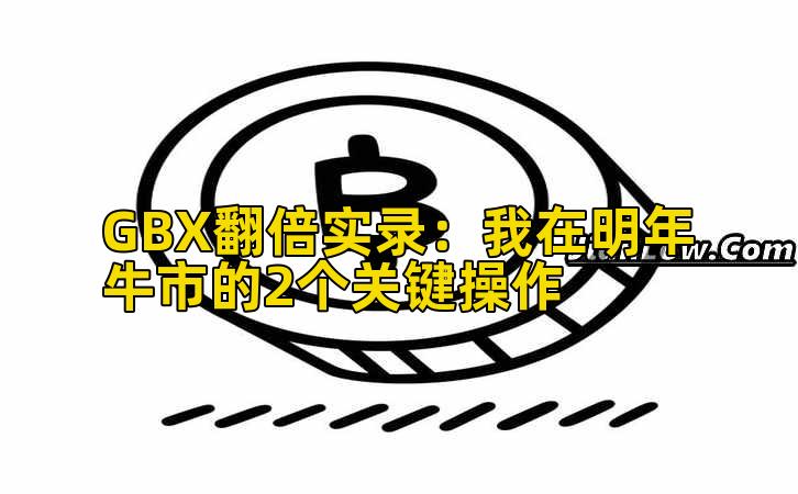 GBX翻倍实录：我在明年牛市的2个关键操作