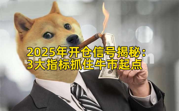 2025年开仓信号揭秘：3大指标抓住牛市起点