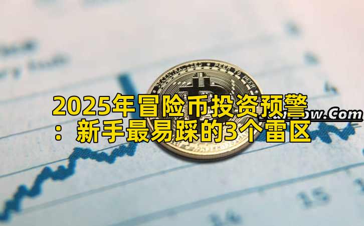 2025年冒险币投资预警：新手最易踩的3个雷区