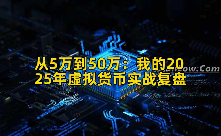 从5万到50万:我的2025年虚拟货币实战复盘
