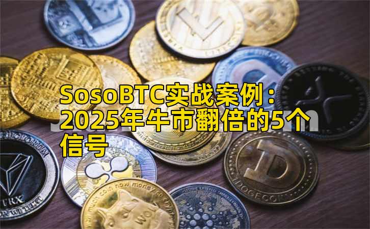 SosoBTC实战案例：2025年牛市翻倍的5个信号