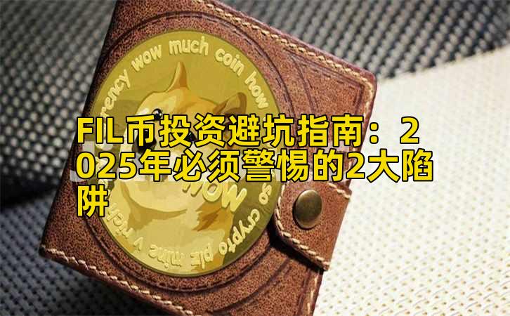 FIL币投资避坑指南:2025年必须警惕的2大陷阱