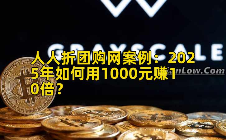 人人折团购网案例：2025年如何用1000元赚10倍？
