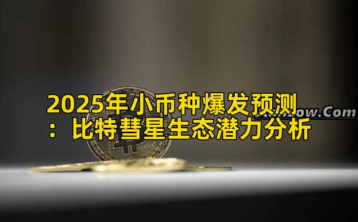 2025年小币种爆发预测：比特彗星生态潜力分析
