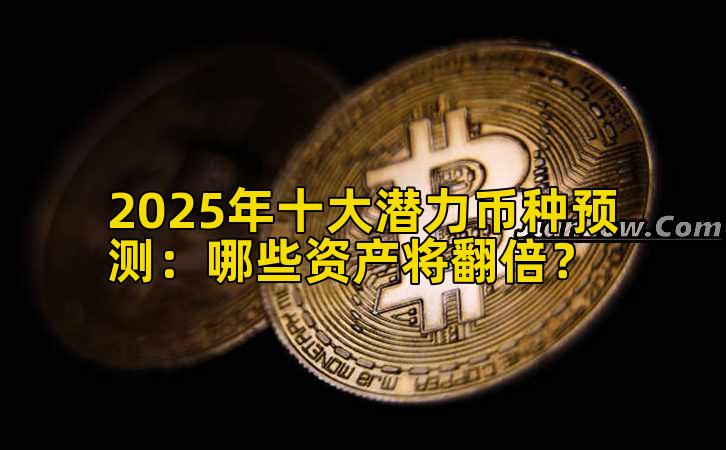 2025年十大潜力币种预测：哪些资产将翻倍？