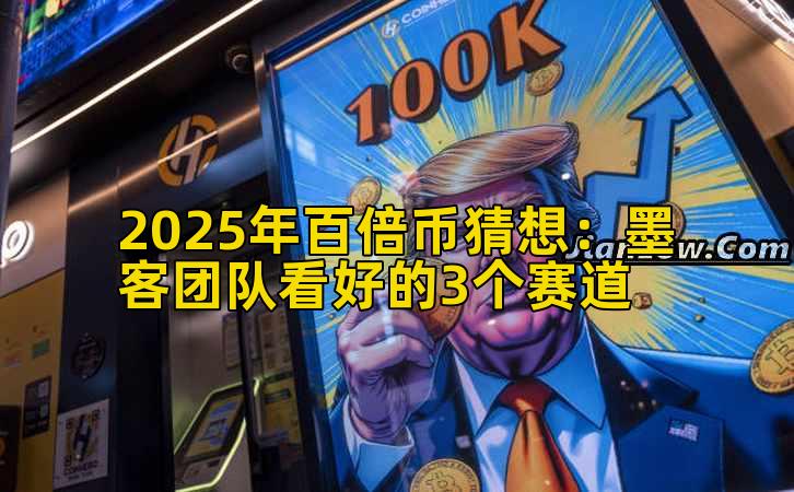 2025年百倍币猜想：墨客团队看好的3个赛道