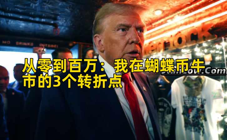 从零到百万：我在蝴蝶币牛市的3个转折点