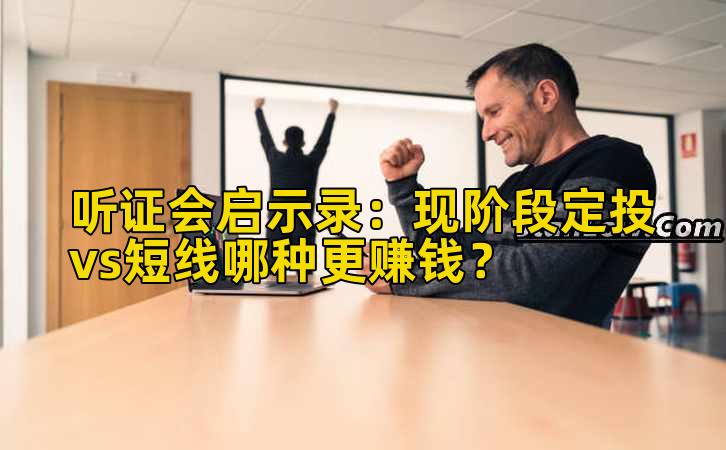听证会启示录：现阶段定投vs短线哪种更赚钱？
