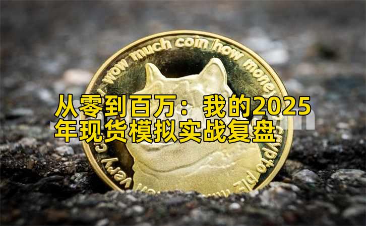 2026年行情分析:我的2025年现货模拟实战复盘