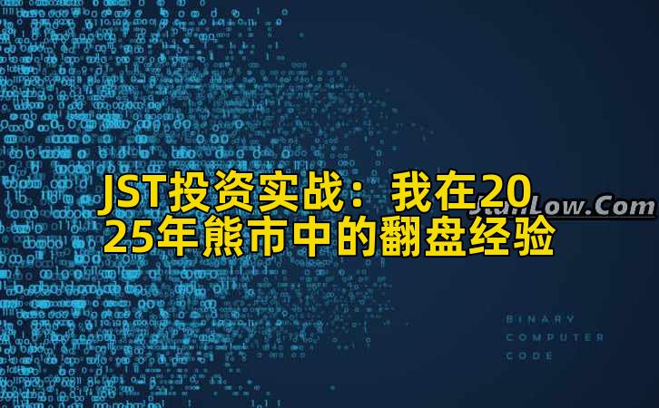 JST投资实战：我在2025年熊市中的翻盘经验