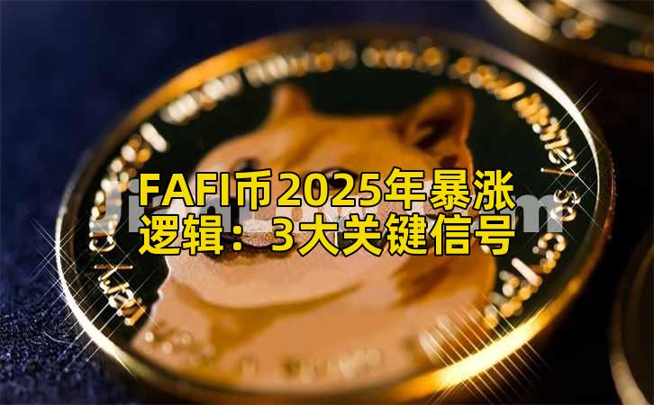 FAFI币2025年暴涨逻辑：3大关键信号