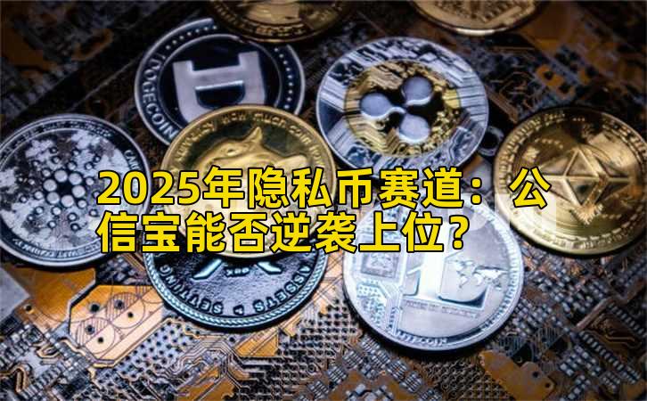 2025年隐私币赛道：公信宝能否逆袭上位？