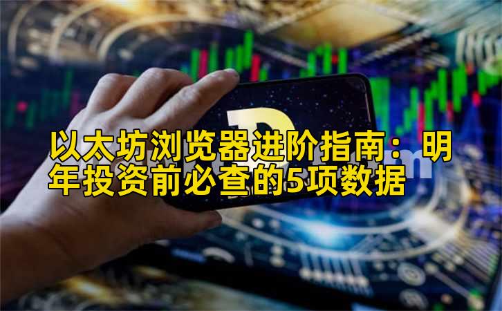 以太坊浏览器进阶指南:明年投资前必查的5项数据