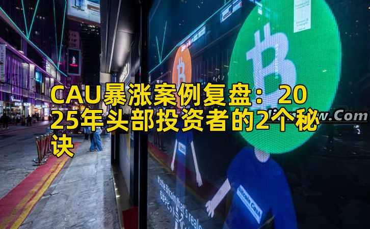 CAU暴涨案例复盘：2025年头部投资者的2个秘诀