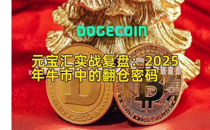 元宝汇实战复盘：2025年牛市中的翻仓密码