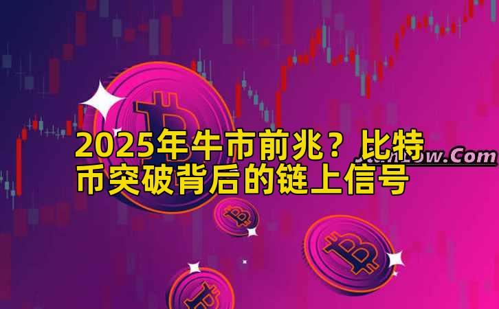 2025年牛市前兆？比特币突破背后的链上信号