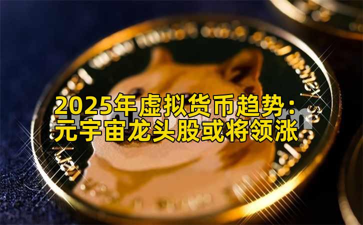 2025年虚拟货币趋势：元宇宙龙头股或将领涨