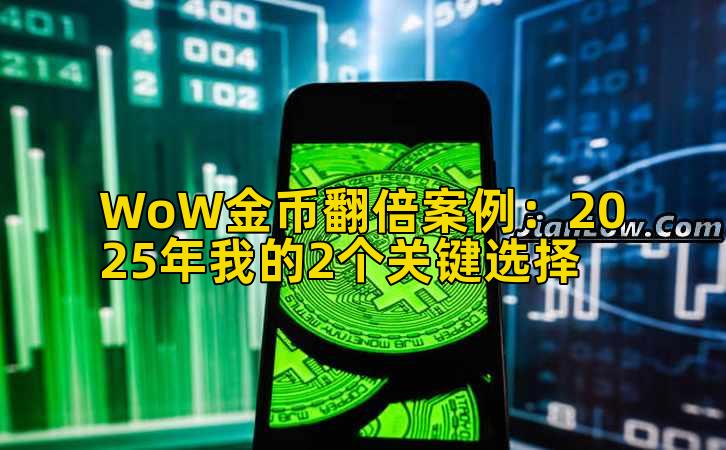 WoW金币翻倍案例：2025年我的2个关键选择