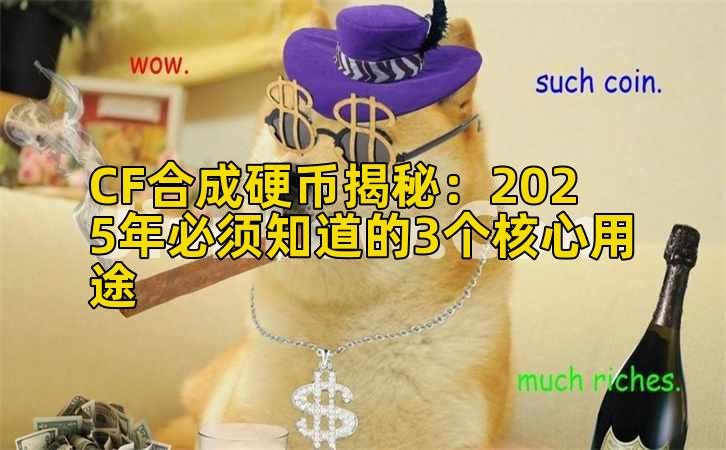 CF合成硬币揭秘：2025年必须知道的3个核心用途