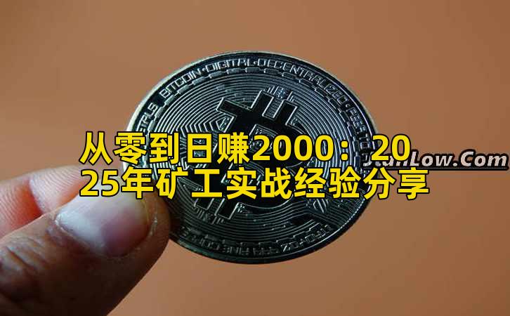 从零到日赚2000:2025年矿工实战经验分享