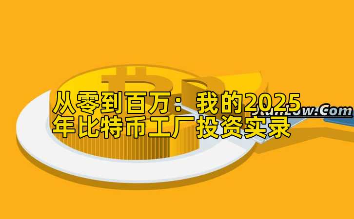 从零到百万：我的2025年比特币工厂投资实录