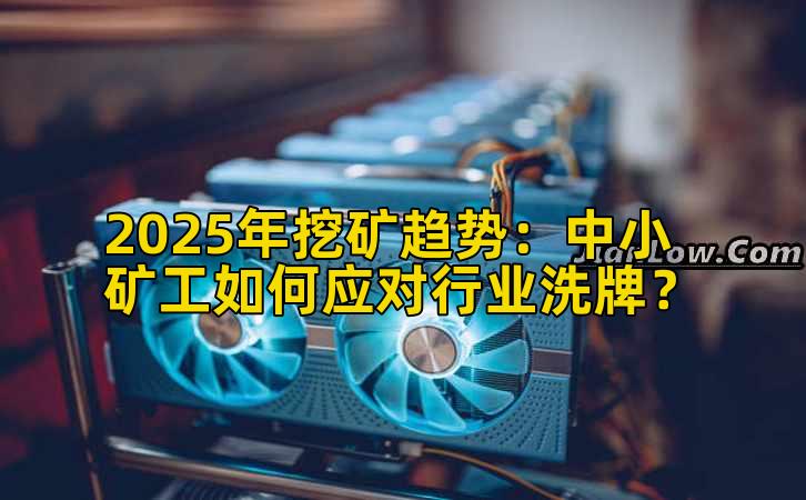 2025年挖矿趋势：中小矿工如何应对行业洗牌？
