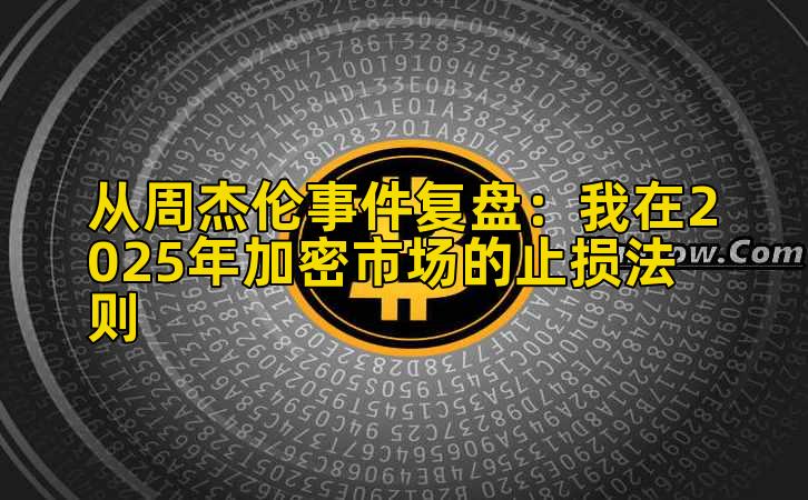 从周杰伦事件复盘：我在2025年加密市场的止损法则