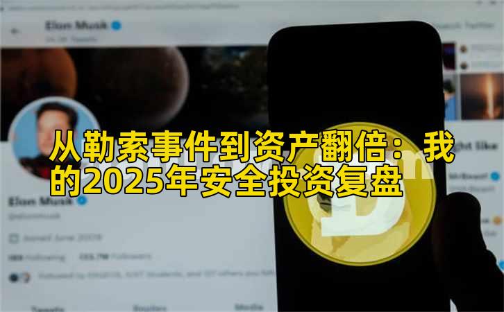 从勒索事件到资产翻倍:我的2025年安全投资复盘