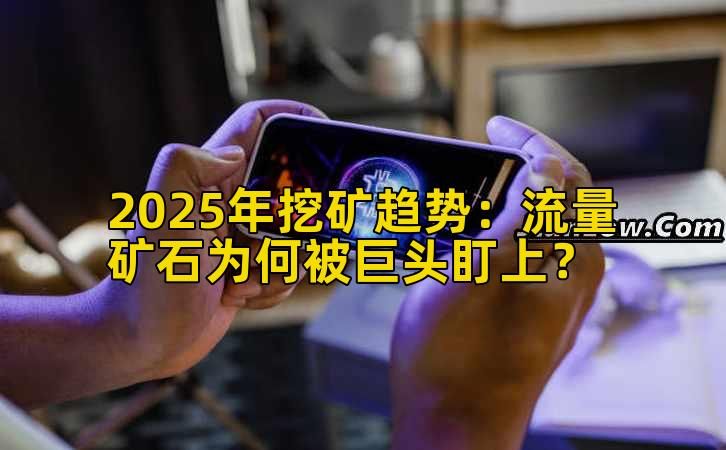 2025年挖矿趋势：流量矿石为何被巨头盯上？