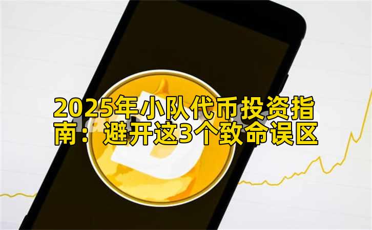 2025年小队代币投资指南：避开这3个致命误区